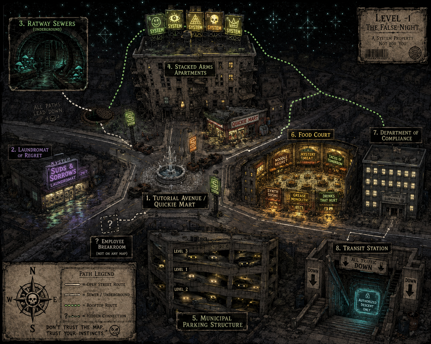 Floor 1 Map