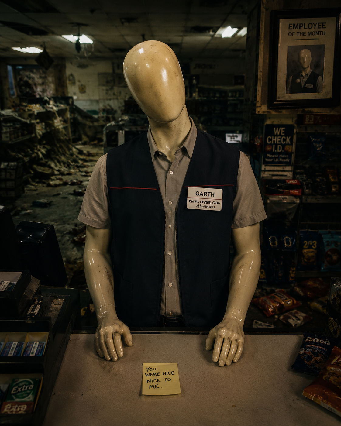 Garth the Cashier